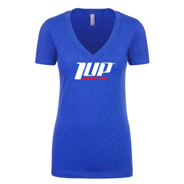 Women's V-Neck T-Shirts "Royal Blue"